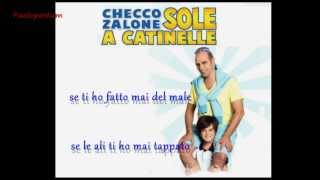 CHECCO ZALONE  Sole a Catinelle  Dove ho sbagliato [upl. by Eilesor62]