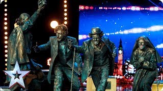 History comes to life on the BGT stage  Auditions  BGT 2019 [upl. by Oludoet]