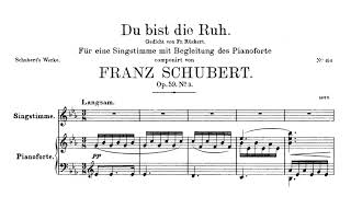 Schubert Du bist die Ruh Barbara Bonney [upl. by Madelle]