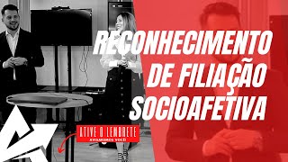 DIREITO DE FAMÍLIA Reconhecimento de filiação socioafetiva [upl. by Enymzaj243]