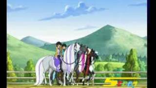 مقدمه أرض الخيول Horseland  arabic opening theme [upl. by Haleehs833]