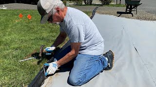 How to Install a Gravel Parking Strip Part 1 – Site Preparation – DIY [upl. by Venditti632]