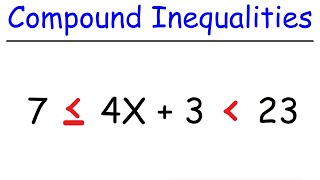 How To Solve Compound Inequalities [upl. by Nett933]