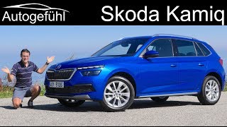 Skoda Kamiq FULL REVIEW new small SUV Style 10 TSI Dynamic  Autogefühl [upl. by Patti]