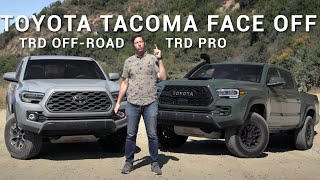 Toyota Tacoma TRD OffRoad vs TRD Pro  Comparison  Autotrader [upl. by Ria]