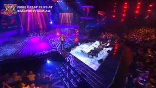 The X Factor Australia  Live Show 1  Altiyan Childs Hey Soul Sister [upl. by Anead]