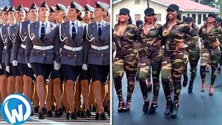 Most Beautiful Female Armed Forces In The World [upl. by Marillin]