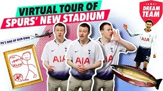 THE TOTTENHAM HOTSPUR STADIUM VIRTUAL TOUR [upl. by Davine]