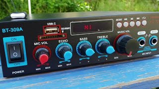 Cheap Chinese BT309A Power Amplifier Unboxing Review and Teardown [upl. by Katleen]