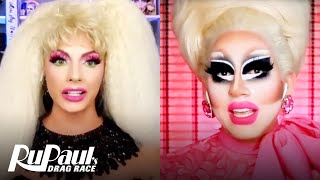 The Pit Stop S1 E7  Trixie amp Alyssa Edwards Kiki  Canadas Drag Race [upl. by Ahsinrad124]