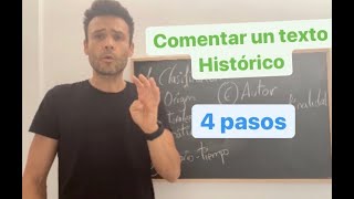 💡Cómo comentar un texto HISTÓRICO🛎 [upl. by Erasmus401]