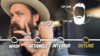 How to Trim Your Beard at Home 4 Step Tutorial  GQ [upl. by Tiffy]