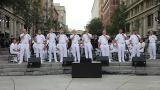 The Sea Chanters sing quotBoston Harborquot a traditional sea shanty June 25 2019 with lyrics [upl. by Cowles]