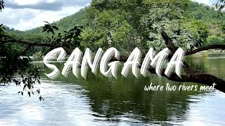 SANGAMA river confluence point  One day trip from Bangalore roadtrip bangalore travelvlog [upl. by Velvet608]