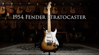 FIRST YEAR 1954 Fender Stratocaster [upl. by Dnomyar240]