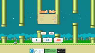 Flappy Bird GameplayPC [upl. by Wylie]