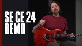 The SE CE 24  Demo  PRS Guitars [upl. by Ahseken536]