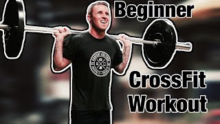 CrossFit Workout for Beginners  Day 1 [upl. by Auhel]