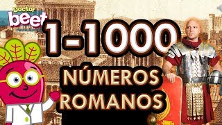 NUMEROS ROMANOS DEL 1 AL 1000 Roman Numbers [upl. by Kristina]