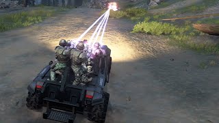 Halo Infinite Marines Are INSANE With Legendary Weapons [upl. by Silrak]