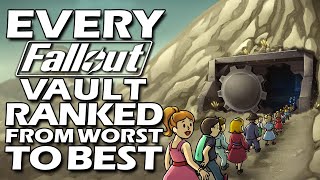 Every Fallout Vault Ranked From WORST To BEST [upl. by Nnayelhsa]