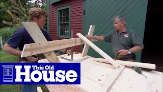 How to Build A Picnic Table  This Old House [upl. by Akcirret]