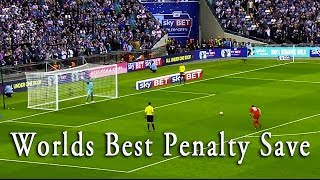 The Worlds Best Goalkeeper Penalty Save  Wait for it [upl. by Cranston]