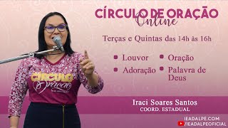 Culto ao Vivo  Círculo de Oração Online  Ieadalpe  25032021 [upl. by Naujaj827]