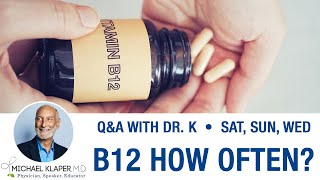 Vitamin B12  How Often amp The Dangers Of Taking Too Much [upl. by Dallman487]