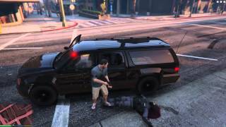 GTA5 Grand Theft Auto on PC Singleplayer Part24 Stealing LSPD Truck [upl. by Lupien]