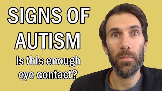 7 Signs of Autism in Men DSM5 Symptoms of AutismAspergers in High Functioning Autistic Adults [upl. by Nilrac]