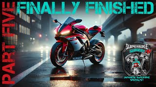 Yamaha R1 Reborn From Race Bike to Road Beast  FINAL CHAPTER Part 5 [upl. by Clarabelle]