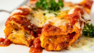 Beef and Cheese Manicotti [upl. by Parfitt]