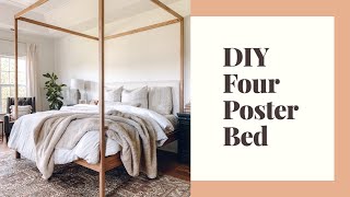 DIY Four Poster Bed [upl. by Assertal]