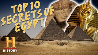 TOP 10 SECRETS OF ANCIENT EGYPT  History [upl. by Yerak]