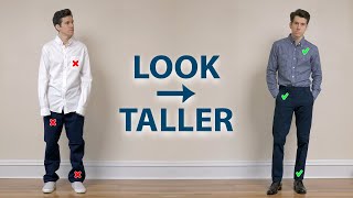 10 Ways to Look Taller and Slimmer Works for Anyone [upl. by Valtin]