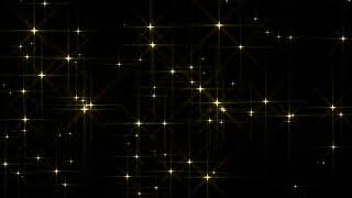 Sparkly Gold Stars Overlay [upl. by Trebled]