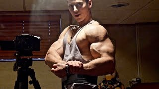 Biceps Pumping amp Measurement  Zhreddedcom Exclusive [upl. by Nadler669]