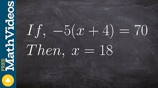 How to write an algebraic proof [upl. by Marven]