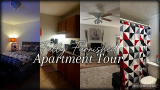 Fully Furnished Apartment Tour 🏠🥹 [upl. by Latonia]