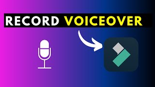 How to Record Voiceover Narration in Filmora 11 [upl. by Idham364]