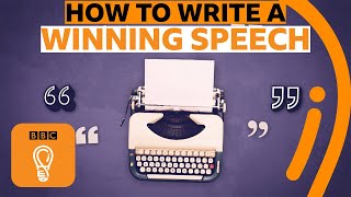 How to write a perfect speech  BBC Ideas [upl. by Adelaida962]