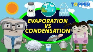 Evaporation and Condensation  Class 6th Chemistry [upl. by Vedi]