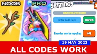 ALL CODES WORK Weapon Legends Simulator ROBLOX  19 MAY 2023 [upl. by Reivad]