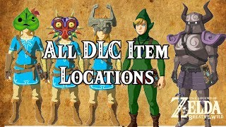 Zelda Breath of the Wild All NEW DLC Item Locations [upl. by Aleira150]