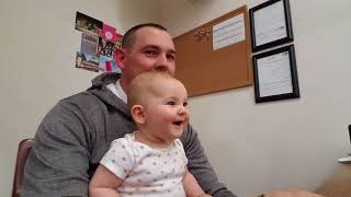 Cutest Baby Reaction to Elmo will melt your heart Share and brighten a day [upl. by Jandy315]