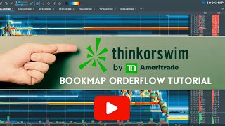 ThinkOrSwim BookMap OrderFlow Tutorial  Cyber Trading University [upl. by Nahtahoj848]