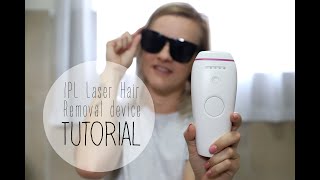 IPL Laser Hair Removal  Tutorial [upl. by Nautna]