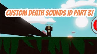 Slap Battles Death Sounds IDS PART 3 [upl. by Maroj]