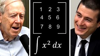 Gilbert Strang Linear Algebra vs Calculus [upl. by Anihcak538]